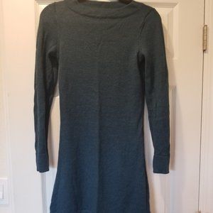Fair Indigo Sweater dress size S- Teal